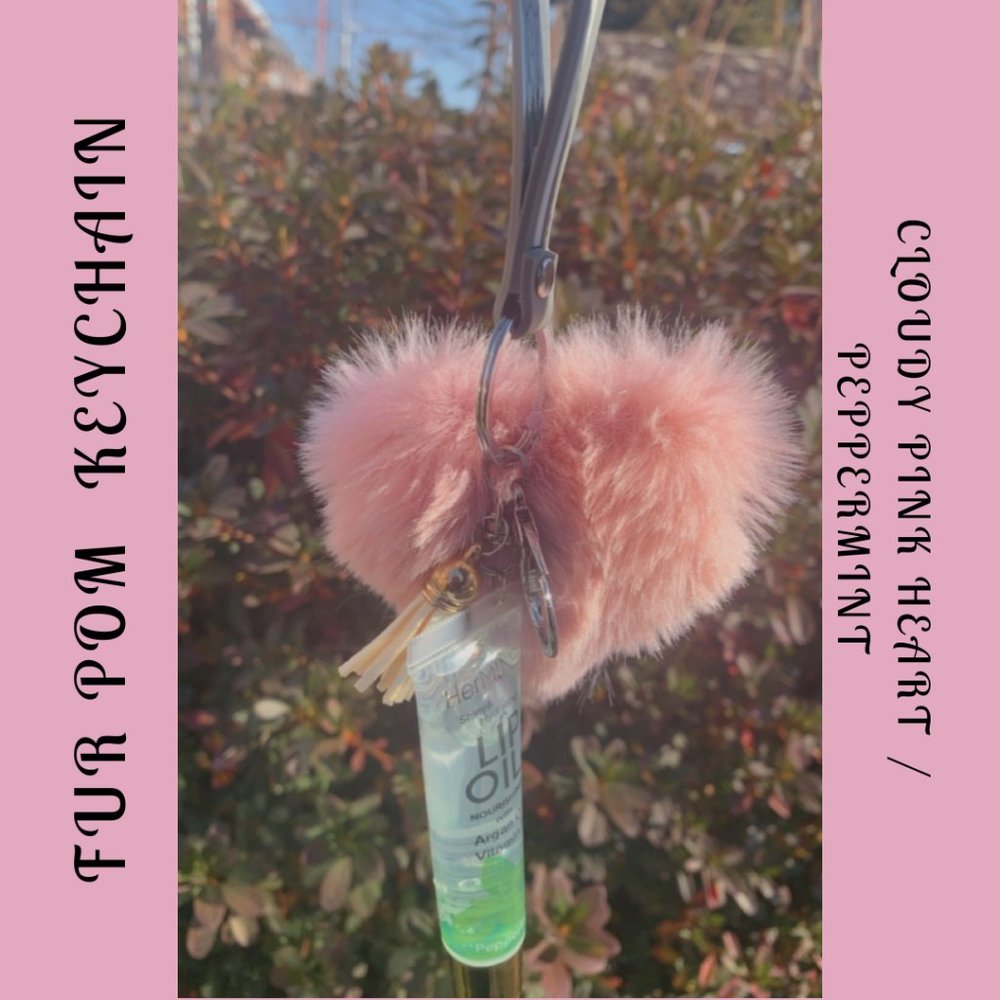 Fur Pom Keychains - Picture 16 of 16